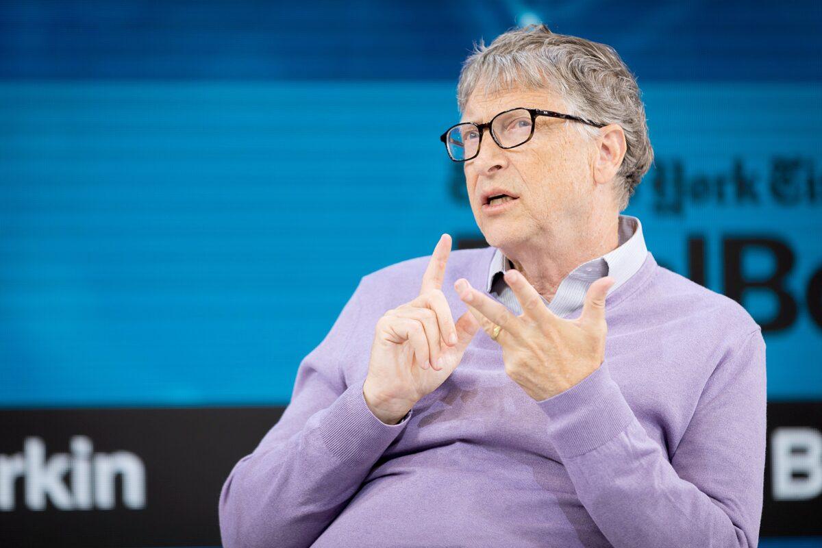 Bill Gates at an event in in New York City on Nov. 6, 2019. (Mike Cohen/Getty Images for The New York Times)