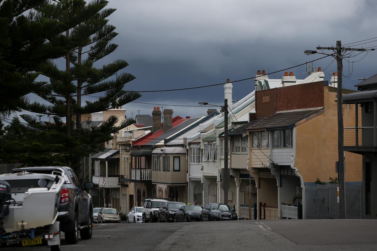 Newcastle streets are seen empty as locals isolate in Australia on April 8, 2020. (Lisa Maree Williams/Getty Images)