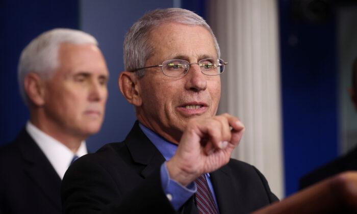 Fauci Suggests Some States Reopening Too Quickly