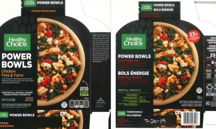 Conagra Brand Recalls Frozen Chicken Bowl Products Due to Possible Contamination