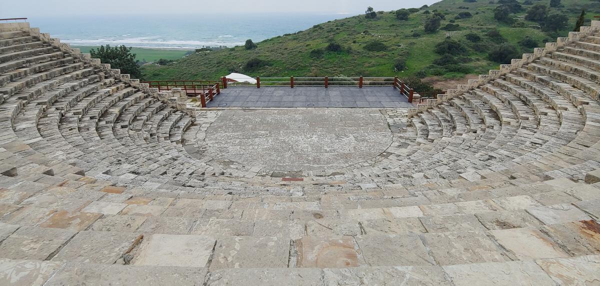 Amphitheater in Kourion. (Wibke Carter)