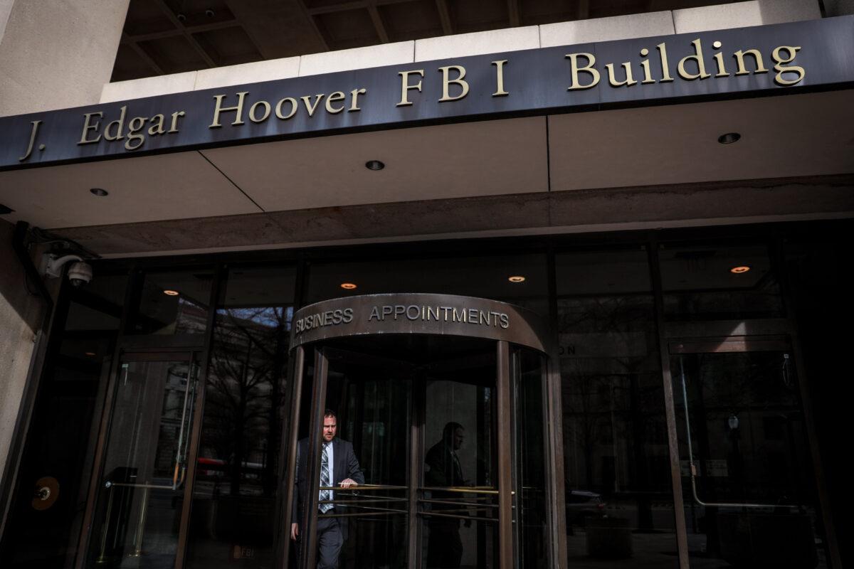 FBI headquarters in Washington on Jan. 2, 2020. (Samira Bouaou/The Epoch Times)