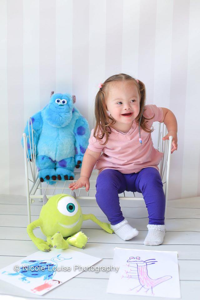 Bella Gould as Boo from Monsters, Inc. (Courtesy of Nicole Louise Photography)