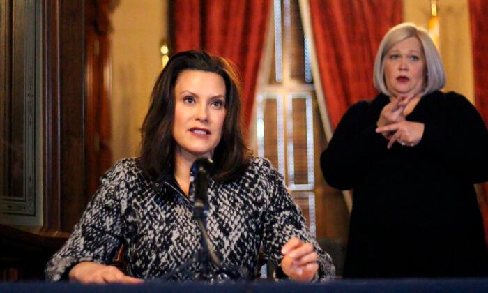 Amid Protests, Michigan Gov. Whitmer Expresses Hope to Reopen State on May 1