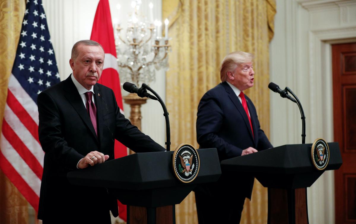 Erdogan, Trump Agree on 'Close Cooperation' in Virus Crisis