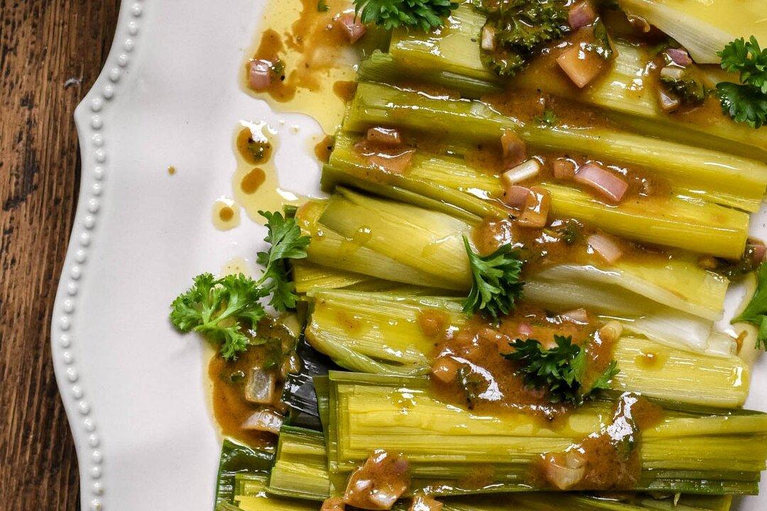 Leeks Vinaigrette, an Elegant Start to a Spring Meal