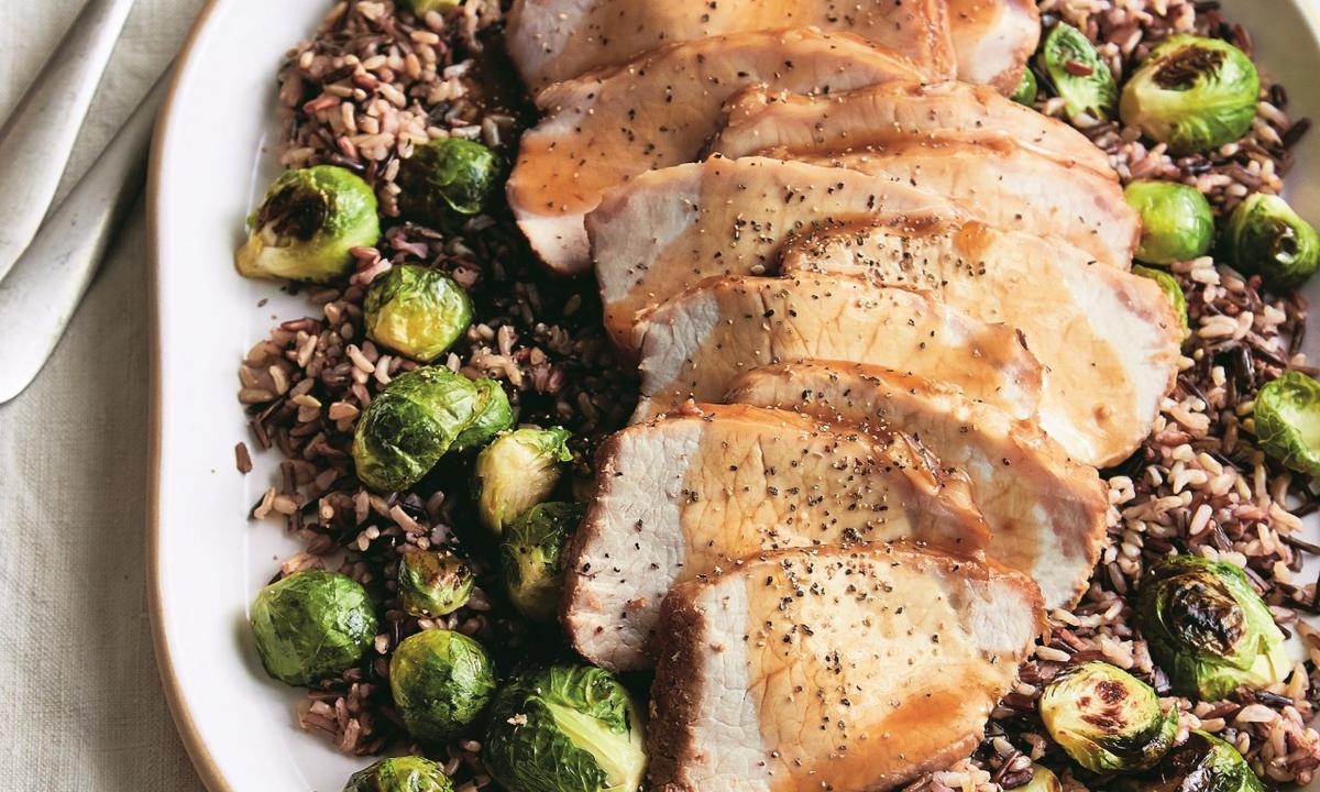 Maple-Glazed Pork Loin