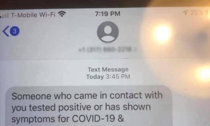 ‘Do NOT Click the Link’: Police Warn of COVID-19 Text Scam Claiming Positive Test, Seeking Personal Info