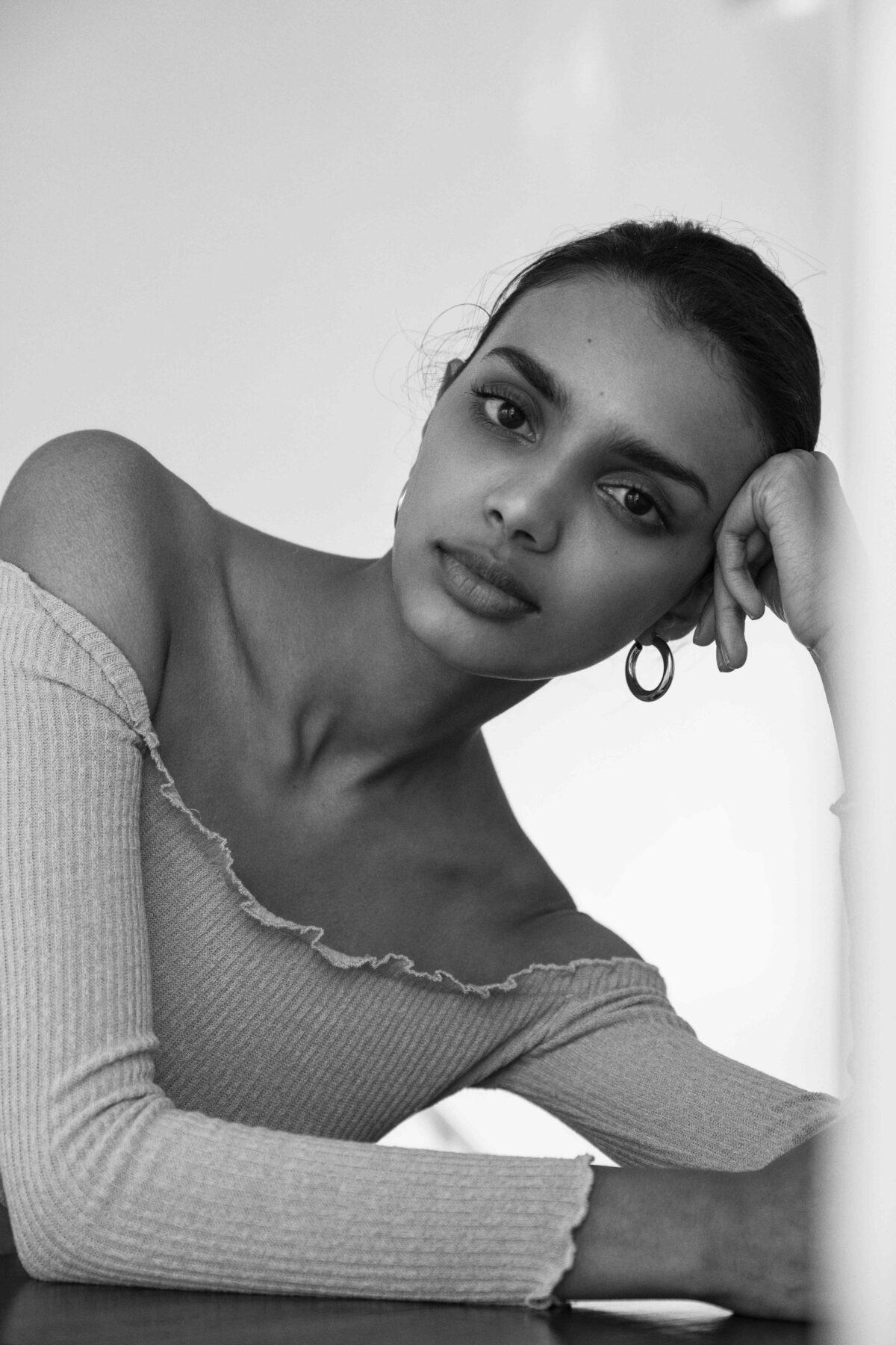 Monica Tomas, a New York-based model. (Courtesy of Adhiraj Chakrabarti)