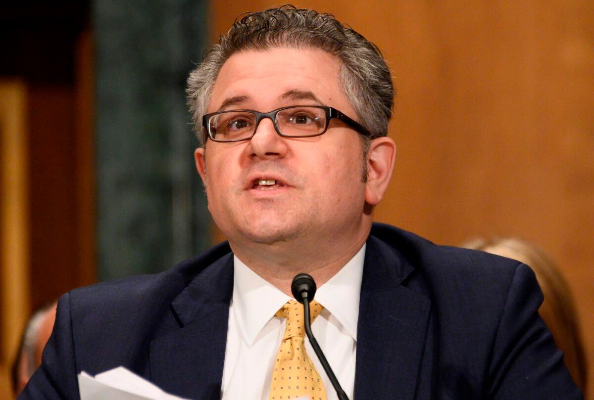Director of the Federal Housing Finance Agency Mark Calabria testifies on Capitol Hill in Washington on Sept. 10, 2019. (Jim Watson/AFP/Getty Images)