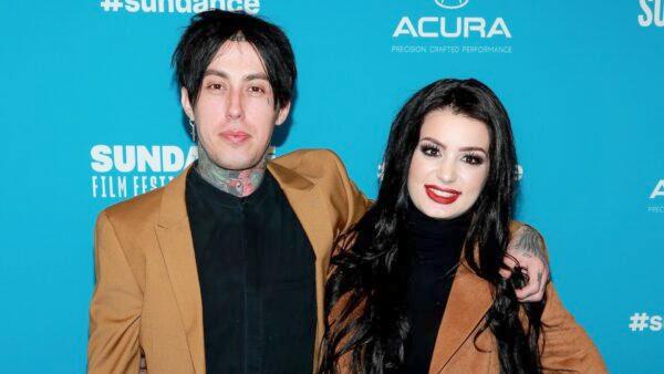 Ronnie Radke and Paige attend the Surprise Screening of "Fighting With My Family" during the 2019 Sundance Film Festival at The Ray in Park City, Utah on Jan. 28, 2019. (Rich Fury/Getty Images)