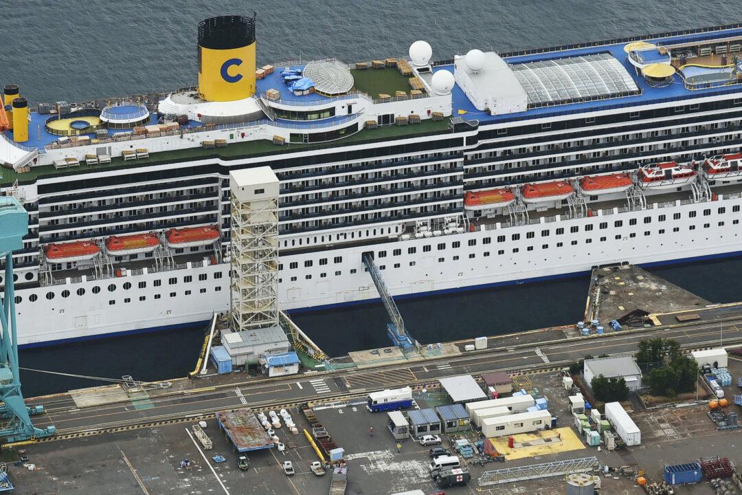 Italian Cruise Ship in Japan Has 48 CCP Virus Cases