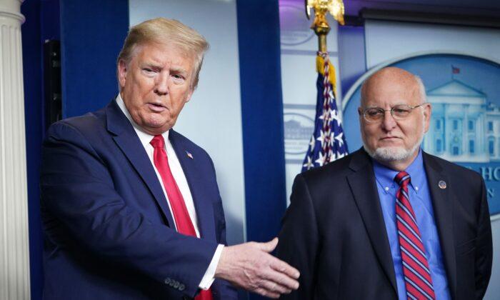 Trump Says CDC Director Was ‘Misquoted’ on Second Virus Wave