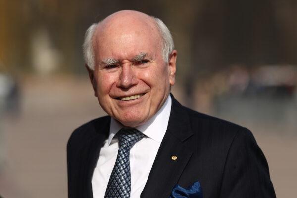 Former Prime Minister of Australia John Howard attends the state memorial service for the late former Australian PM Bob Hawke, in Sydney, Australia, on June 14, 2019. (Mark Metcalfe/Getty Images)