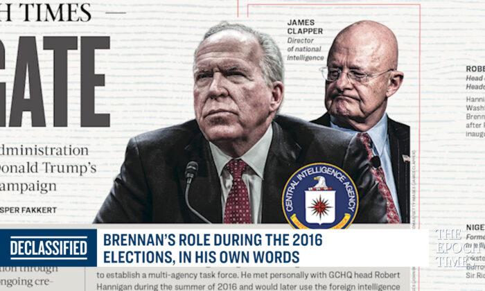 Did John Brennan Expose His Role During the 2016 Elections?