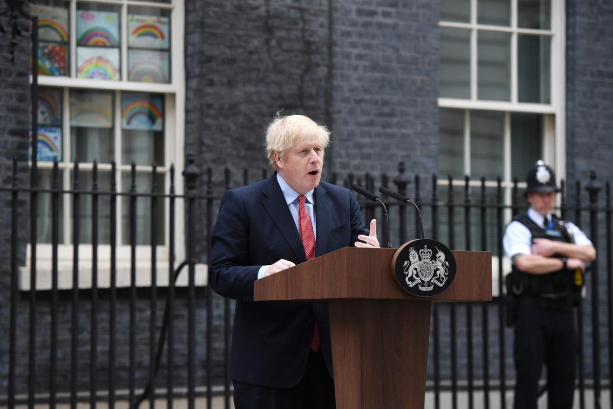 Back at Work, Boris Johnson Urges Patience Over UK Lockdown