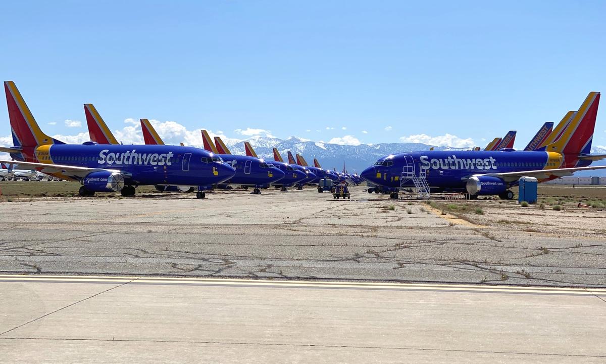 Aircraft in Limbo Find a Temporary Home
