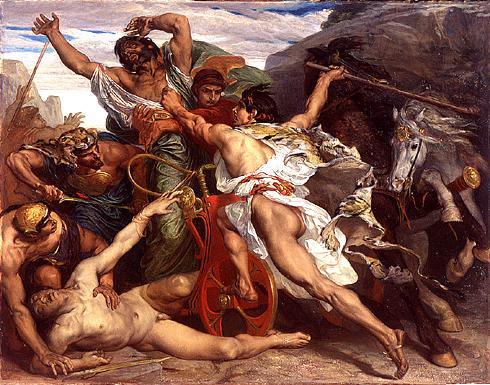 “The Murder of Laius by Oedipus,” 1867, by Joseph Blanc. (VladoubidoOo/CC BY-SA 3.0)