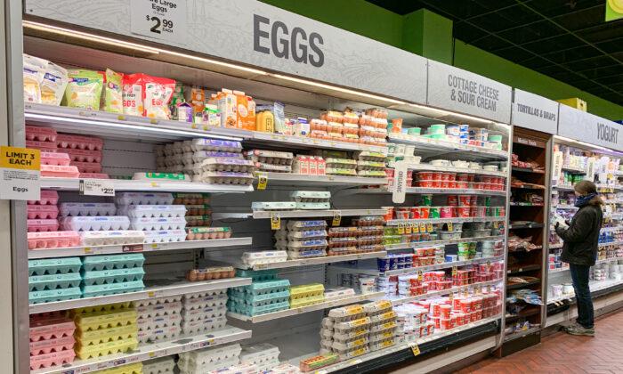 Grocery Stores ‘Grossly Inflated’ Price of Eggs During COVID-19 Pandemic: Lawsuit