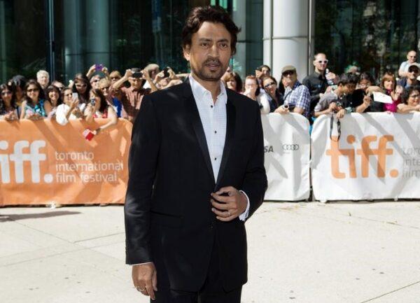 Indian actor Irrfan Khan arrives for the screening of the film "Dabba (The Lunchbox)" at the 38th Toronto International Film Festival on Sept. 8, 2013. (Mark Blinch/Reuters)