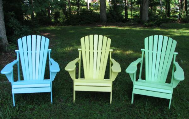 Classic Adirondack Chairs (Weathercraft, starting at $219). (Weathercraft)