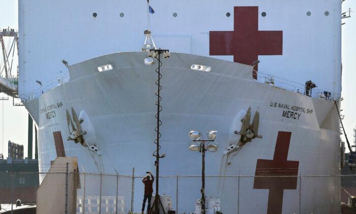 Navy Hospital Ships, Once Thought Critical, See Few Patients