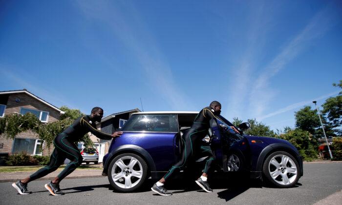 Jamaican Bobsleigh Team Push a Mini to Keep Olympic Dream Alive