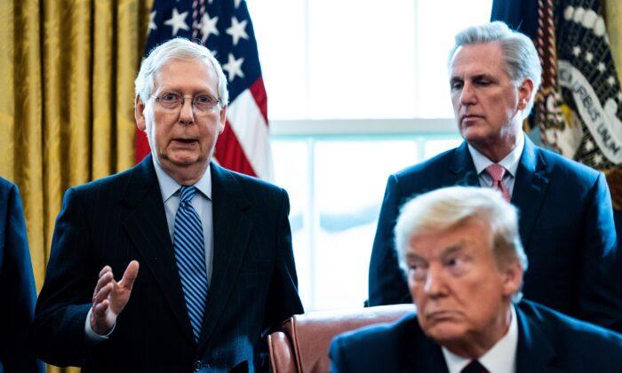 Trump Responds After McConnell Suggests He’s ‘Unlikely’ to Be Republican Nominee in 2024