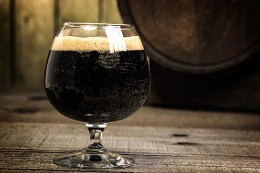 A snifter is best suited for the strongest of beers, such as barleywines or some double-digit ABV imperial stouts. (Todd Taulman Photography/Shutterstock)