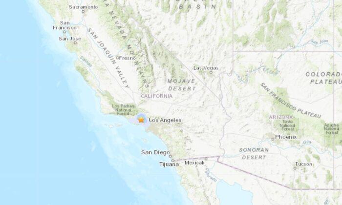 3.3 Magnitude Earthquake Hits Los Angeles