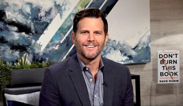 Dave Rubin in his studio in Los Angeles on April 28, 2020. (The Epoch Times)