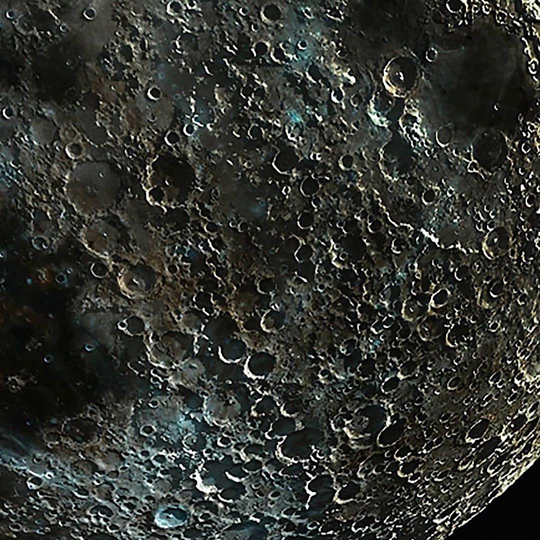 Astrophotographer Andrew McCarthy's composite picture of the Moon's craters. (Courtesy of <a href="https://www.instagram.com/cosmic_background/">Andrew McCarthy</a>)