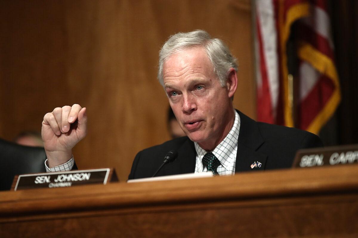 Sen. Ron Johnson (R-Wis.) in Washington on June 7, 2016. (Win McNamee/Getty Images)