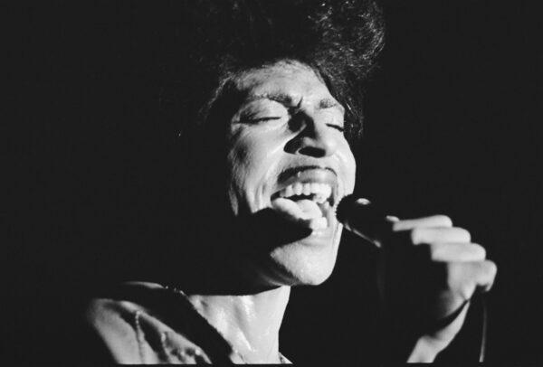 Little Richard performing live in the UK on June 27, 1975. (Angela Deane-Drummond/Evening Standard/Hulton Archive/Getty Images)