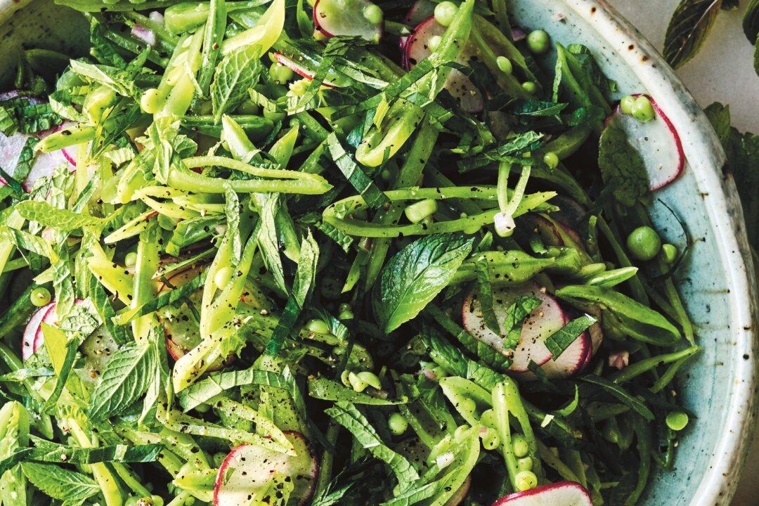 Sugar Snap Pea and Radish Salad