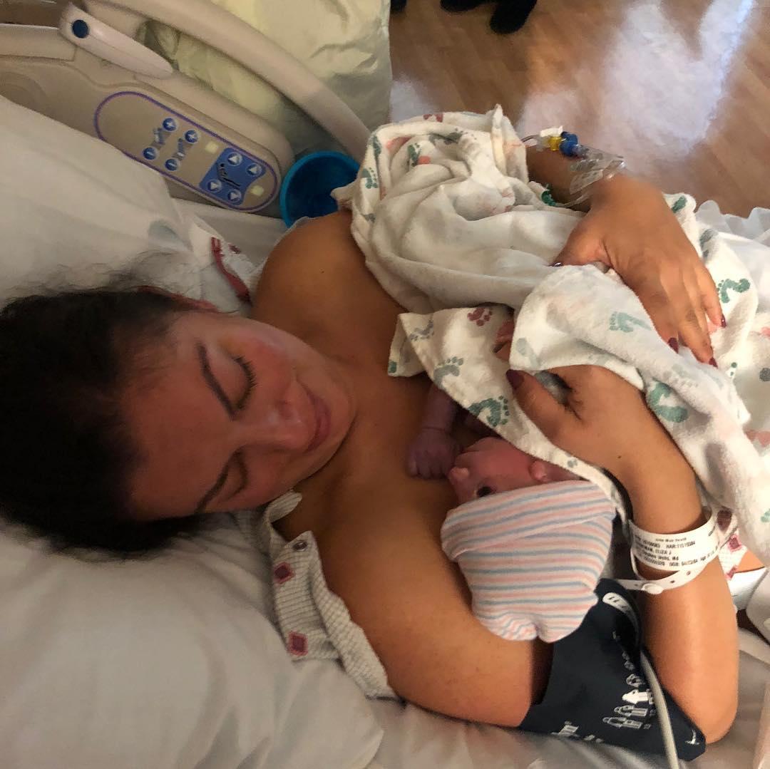 Isabella Milena Bahneman was born on Oct. 25, 2018, weighing 5 pounds 13 ounces (approx. 3 kg) and measuring 20 inches. (Courtesy of <a href="https://www.instagram.com/miss_elizaj/">Eliza Bahneman</a>)