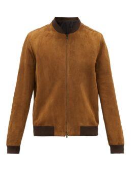 Suede Bomber Jacket by The Row. (Courtesy of Matchesfashion)