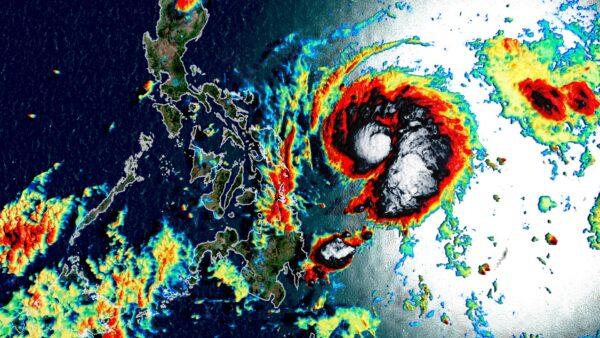 Vongfong Satellite Image. (Courtesy of CNN Weather)