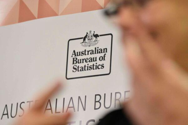 Australian Bureau of Statistics logo in Canberra, Australia. (Michael Masters/Getty Images)