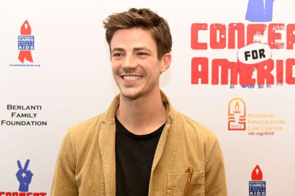 Actor Grant Gustin attends the Concert for America at Royce Hall, UCLA in Westwood, Calif., on Sept. 21, 2019. (Scott Dudelson/Getty Images)