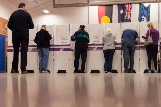 Voters in the electorate of Eden-Monaro on July 2, 2016, in Canberra, Australia (Martin Ollman/Getty Images)