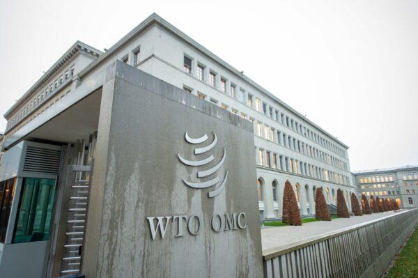 The headquarters of the World Trade Organization (WTO), Geneva, Switzerland, Dec. 11, 2019. (Robert Hradil/Getty Images)