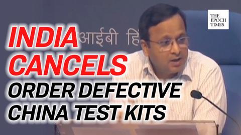India Cancels COVID Test Kit Order From China Over Quality Issue
