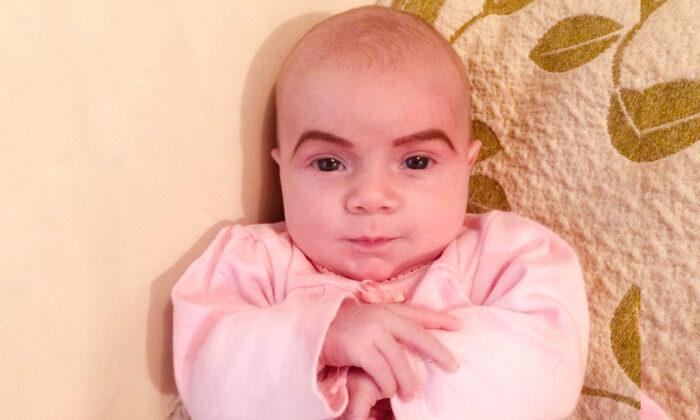 Mom Draws Backlash Online for Drawing Eyebrows on Baby Daughter–but Her Response Is Perfect