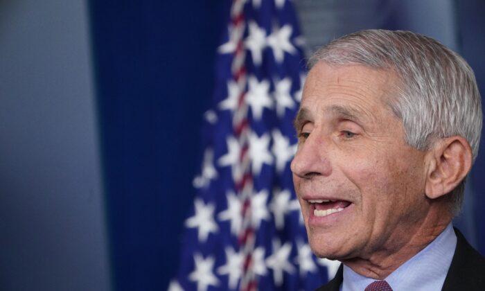 Fauci ‘Cautiously Optimistic’ About Leading CCP Virus Vaccine Candidate