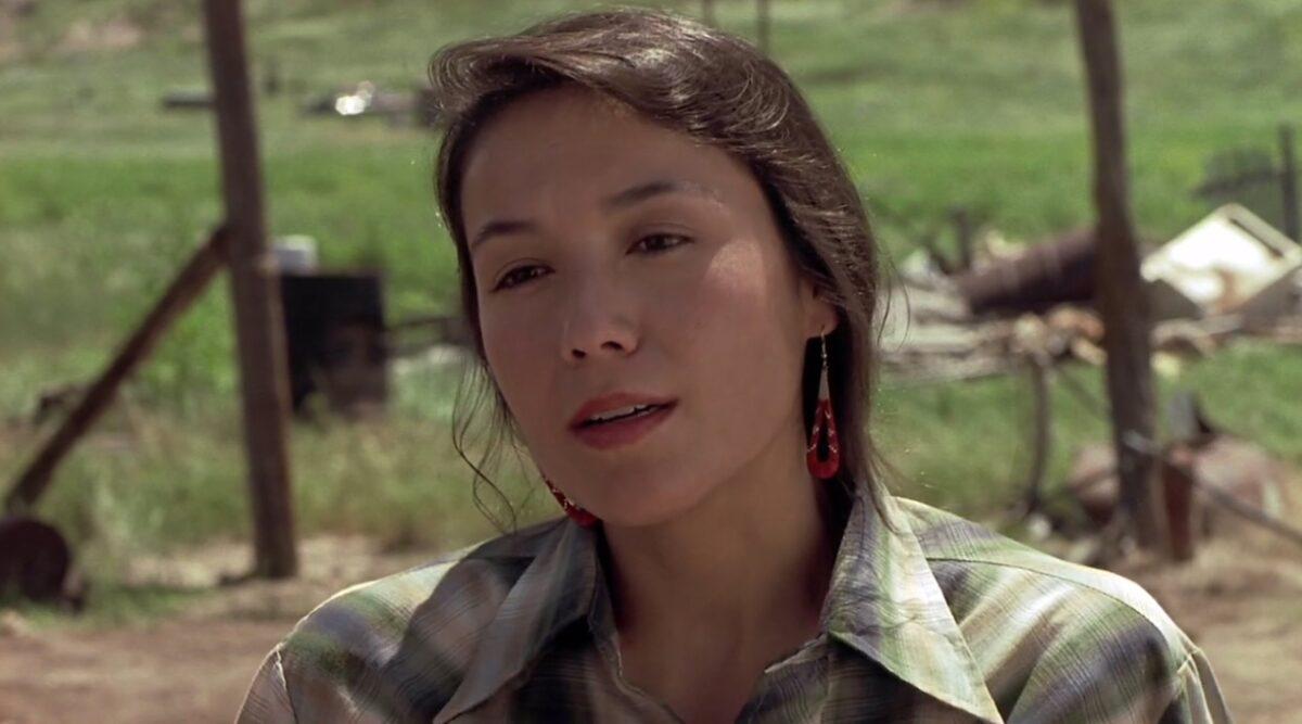 Maggie Eagle Bear (Sheila Tousey) in "Thunderheart." (TriStar Pictures)