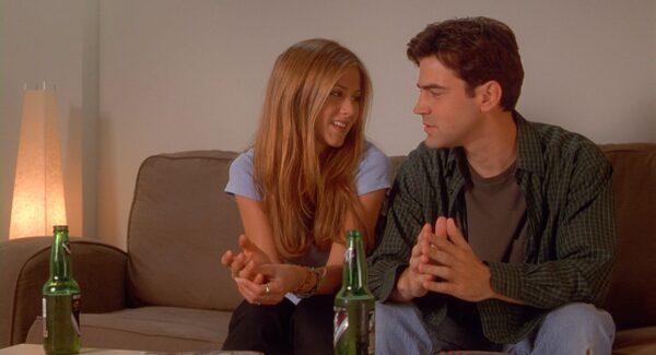 Jennifer Aniston and Ron Livingston in “Office Space (20th Century Fox)