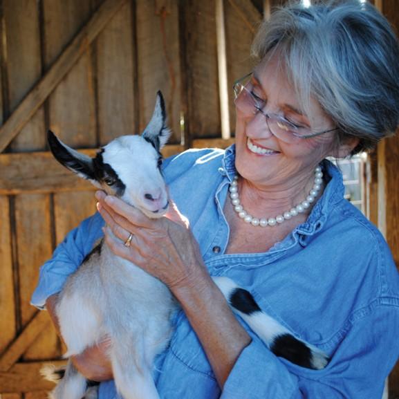 Judy Schad, founder of Capriole Goat Cheese in Greenville, Ind. (Courtesy of Capriole Goat Cheese)