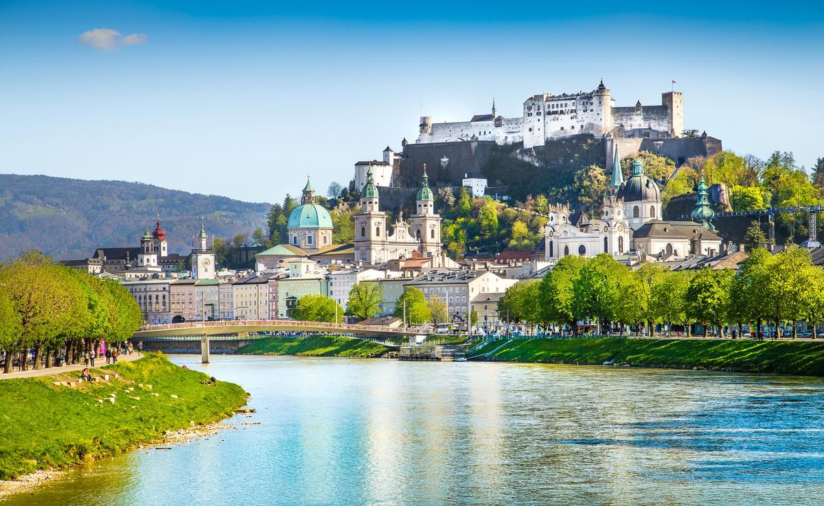 The Salzburg skyline. (Canadastock/Shutterstock)