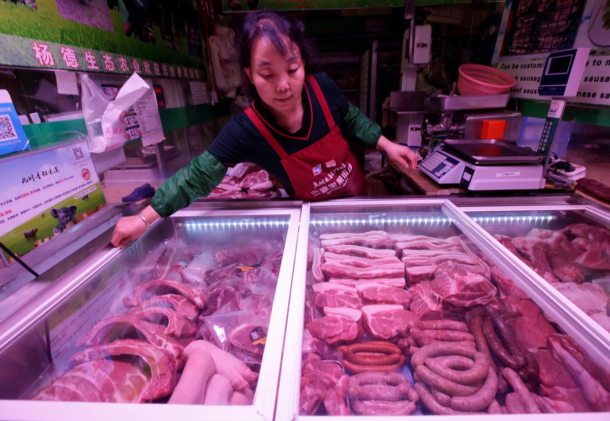 China’s Pork Imports in April Jump 170 Percent to Record High